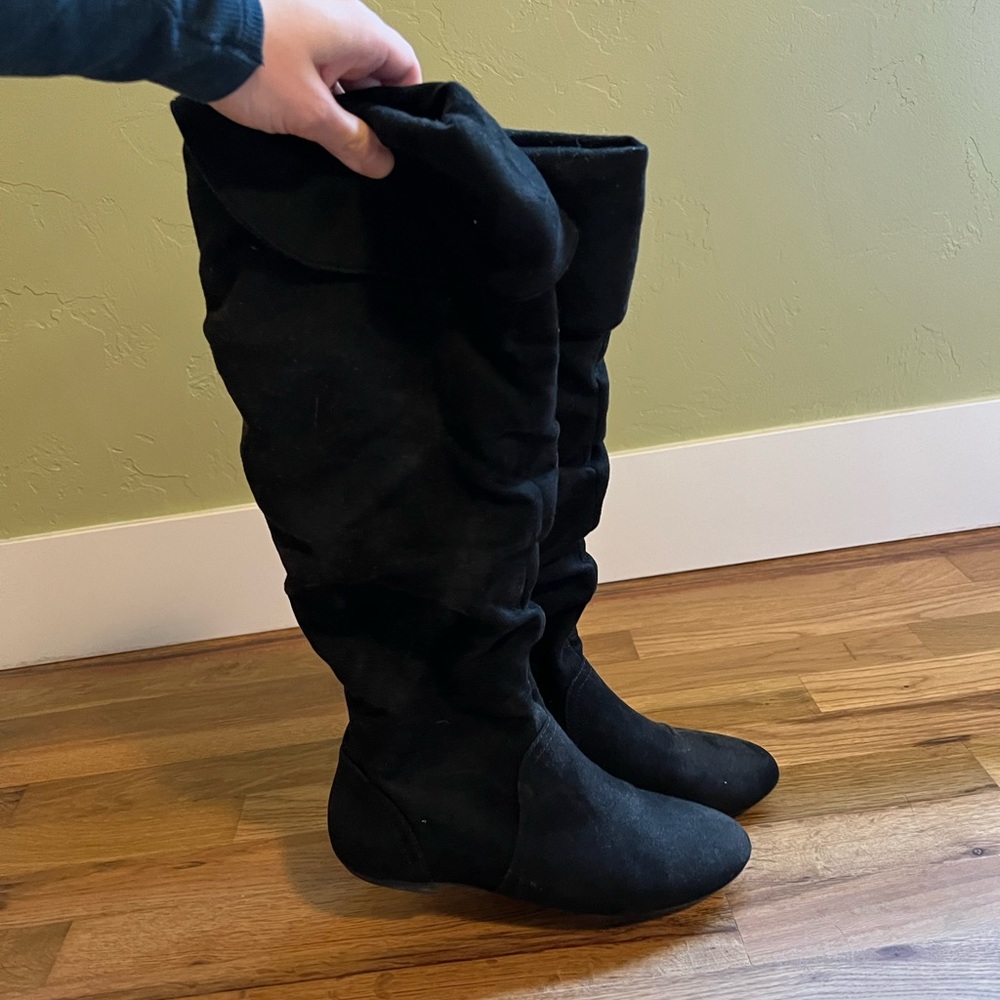 Lower East Side High Black Boot